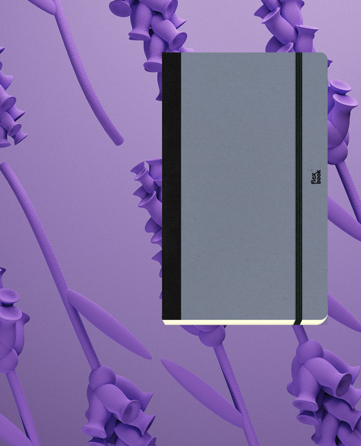lavender notebook